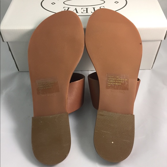 New Steve Madden tan Olivia sandals size 6 - Picture 4 of 4