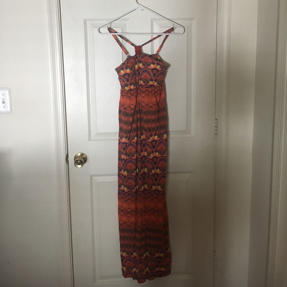 Multicolored maxi dress