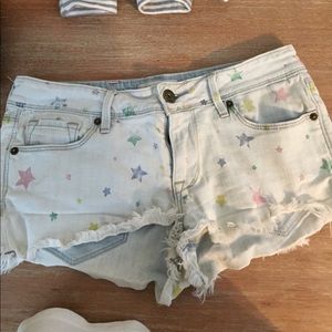Pacsun size 7 star shorts