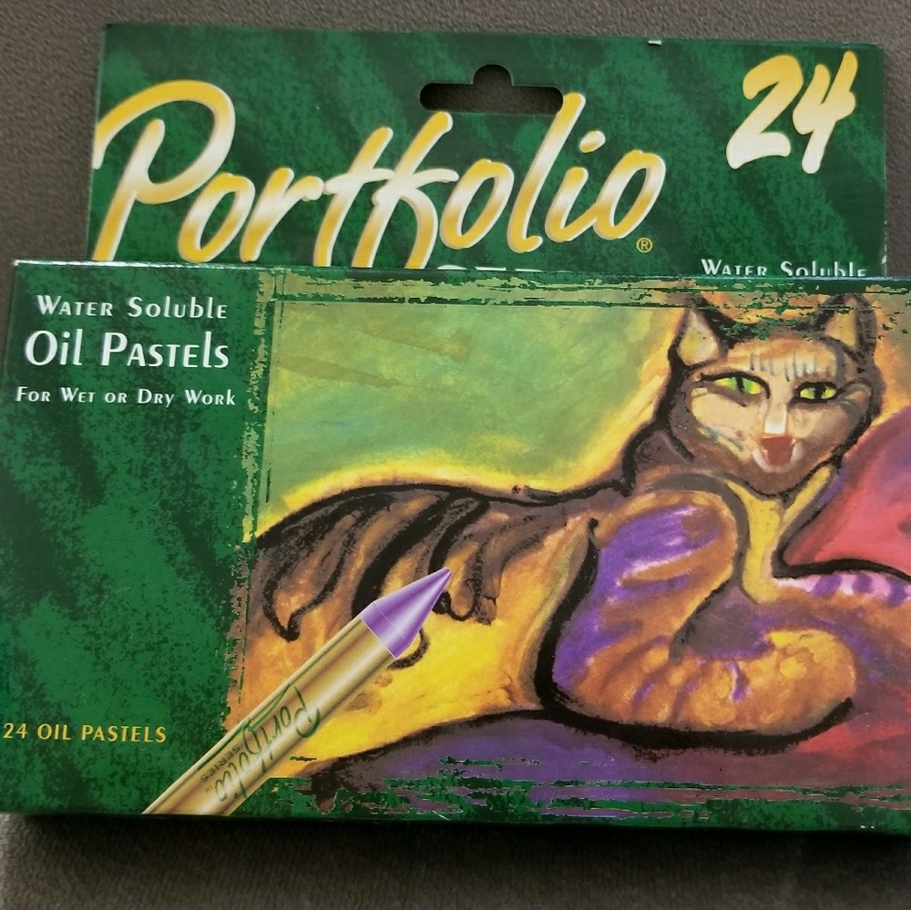 Brand NEW Portfolio Water Soluble Oil Pastel 24 pc