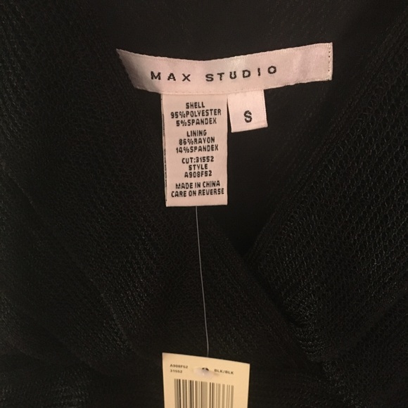 Little Black Tiered Ruffle Dress Size S - Picture 8 of 8