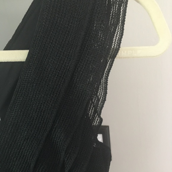 Little Black Tiered Ruffle Dress Size S - Picture 7 of 8