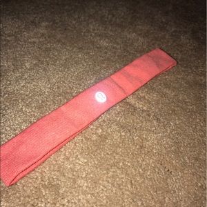 Lululemon pink thin headband