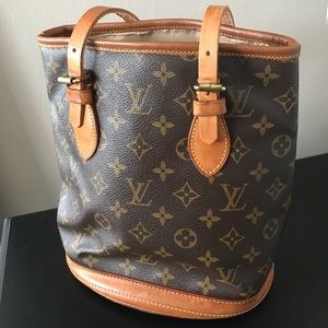 Authentic Louis Vuitton PM Bucket