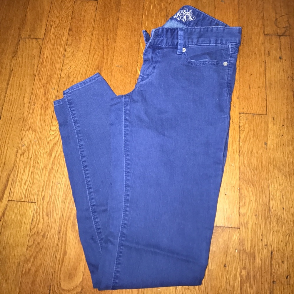 Navy Blue Express Jeggings