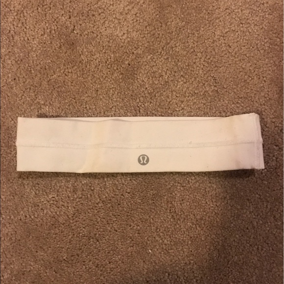 lululemon athletica Accessories - Lululemon white headband