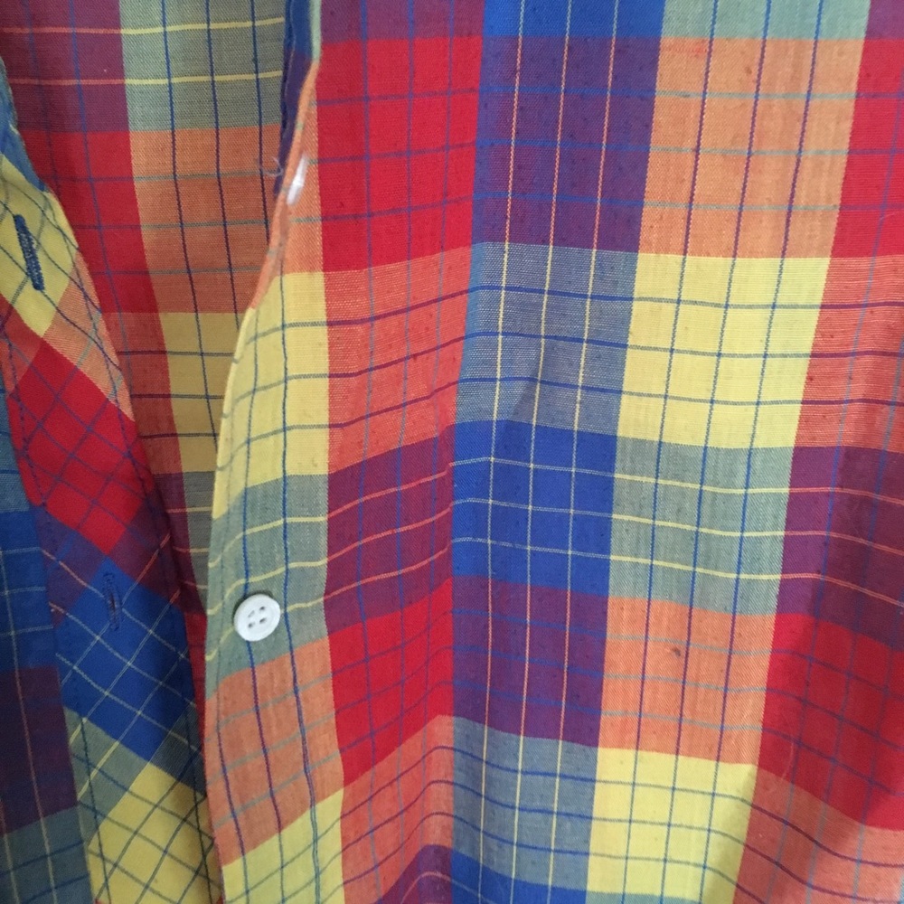 Vintage charter club rainbow blouse - Picture 3 of 3
