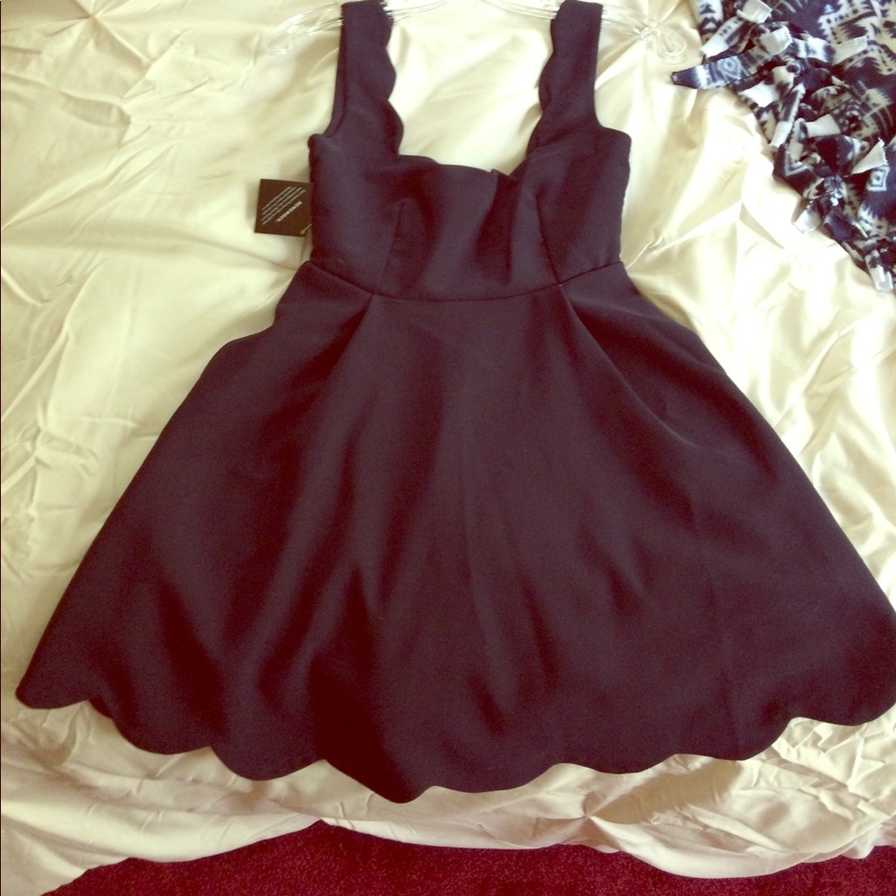 Nasty gal peplum dress