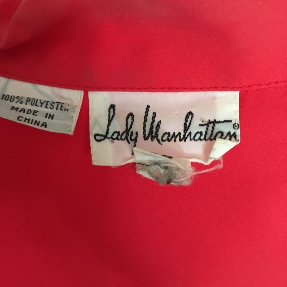 Vintage red blouse - Picture 2 of 3