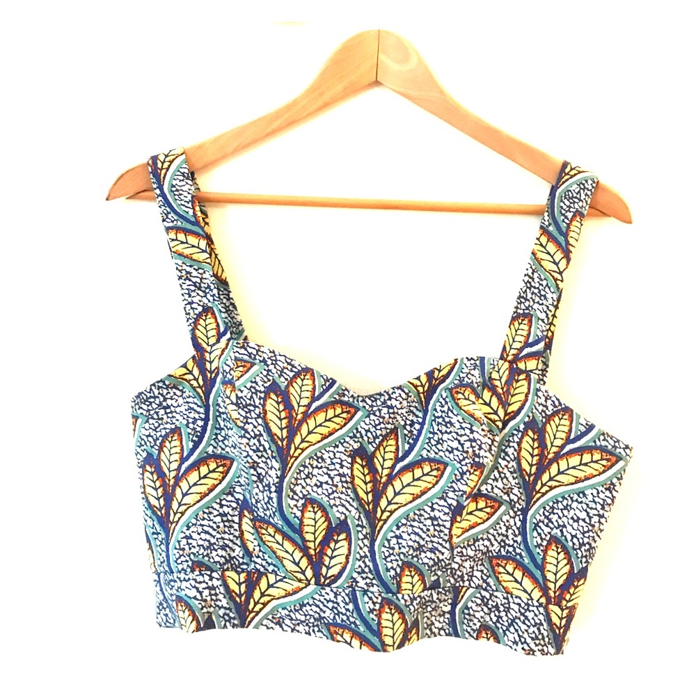Funky Zara print crop top
