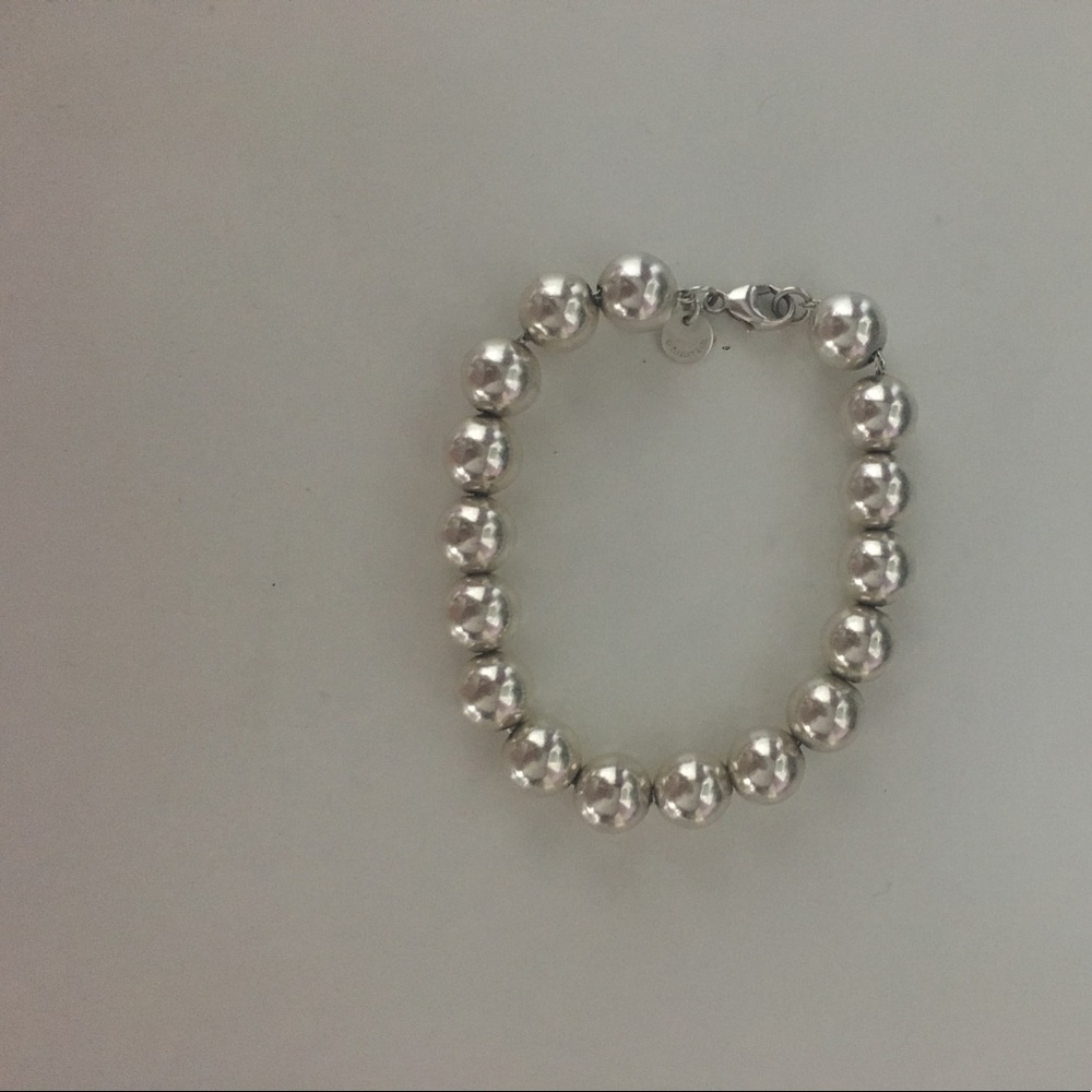 Tiffany & Co. Sterling Silver Bead Bracelet