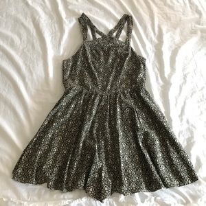 Ecote Sadie Strappy Romper from Urban Outfitters