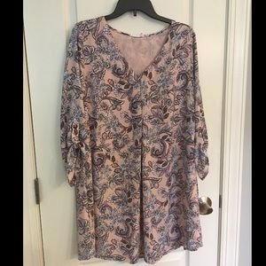 Gorgeous Blush Floral Shift Dress from Lush