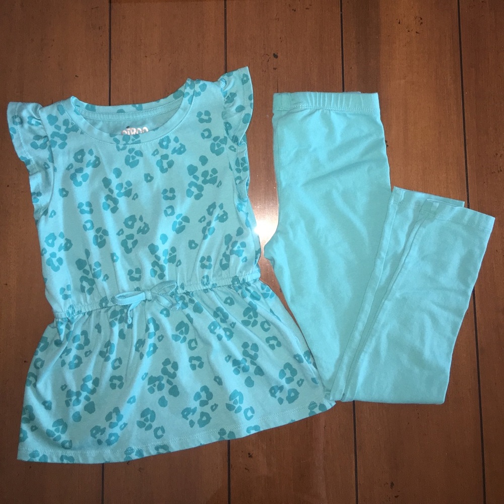 Girls Top & Legging Set