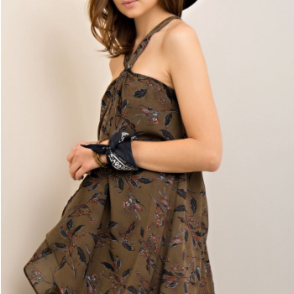 Halter Layered Swing Dress NWT - Picture 4 of 5