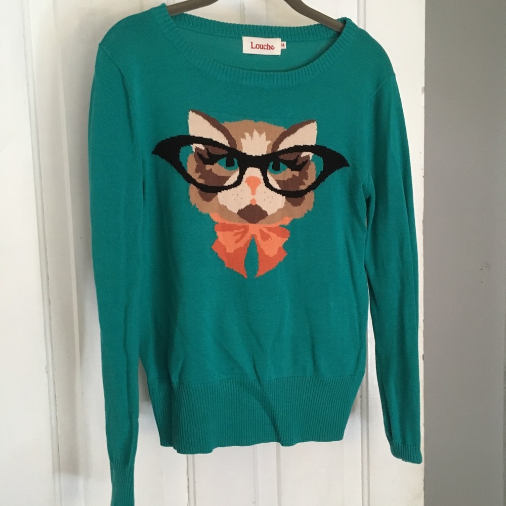 Loche cat sweater real - medium
