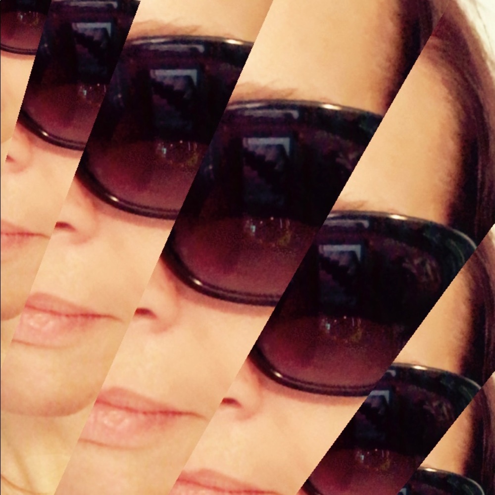 Womens fossil cat eye sunglasses