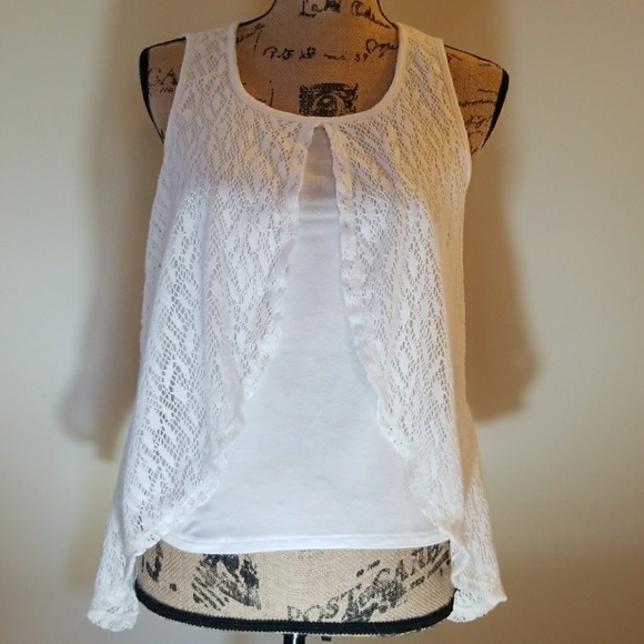 BCX Tops - BCX  Lace Top