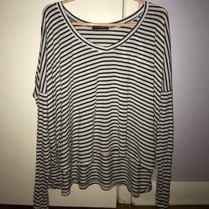 Brandy Melville Striped Long Sleeve Shirt
