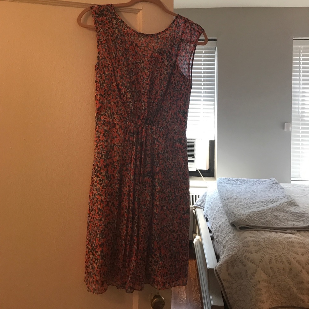 NWT J. crew water color print dress size 2