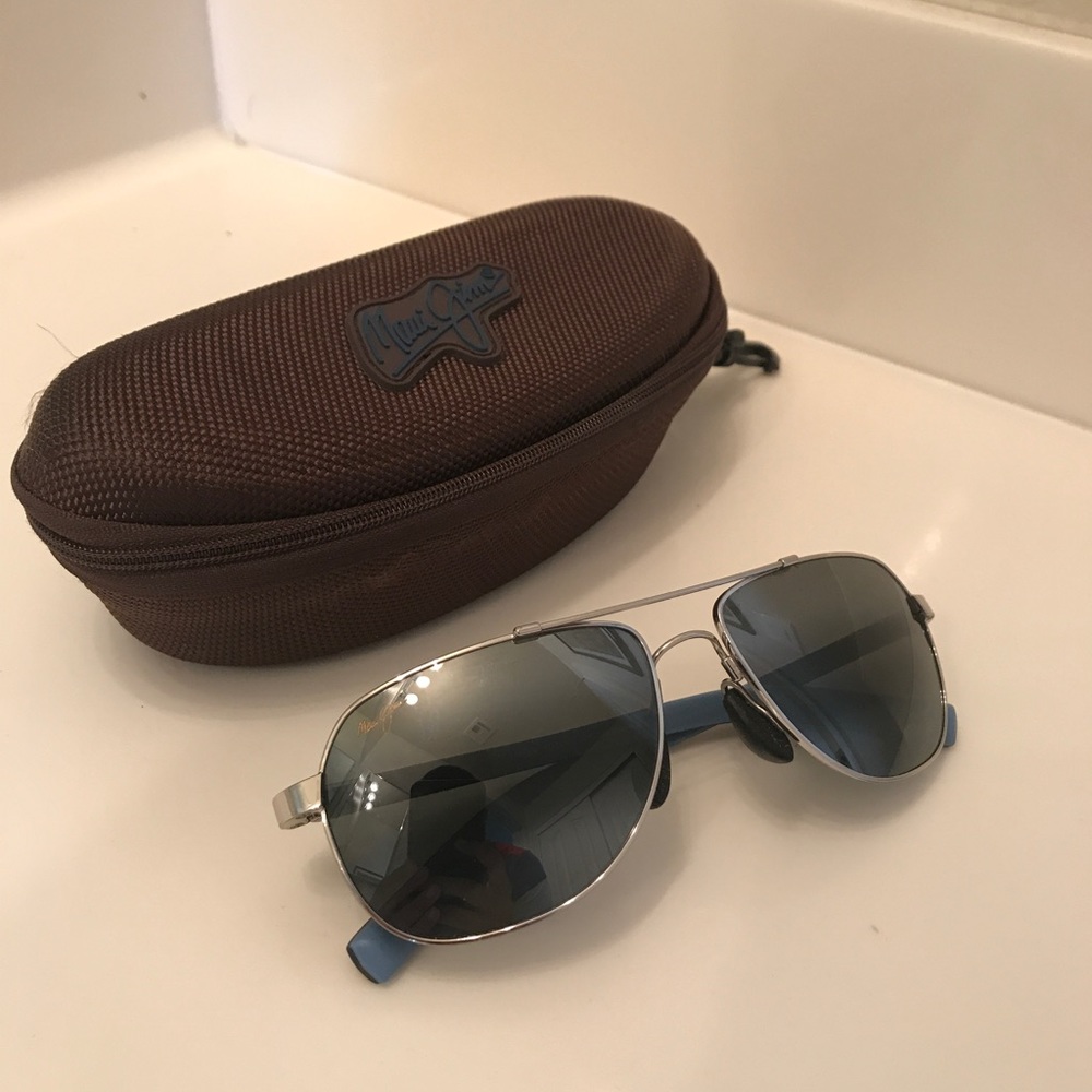 Maui Jim Guardrails Aviator Sunglasses
