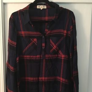 Plaid Tunic