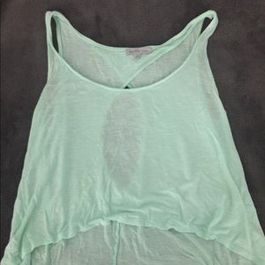 Charlotte Russe Open Back Tank Top