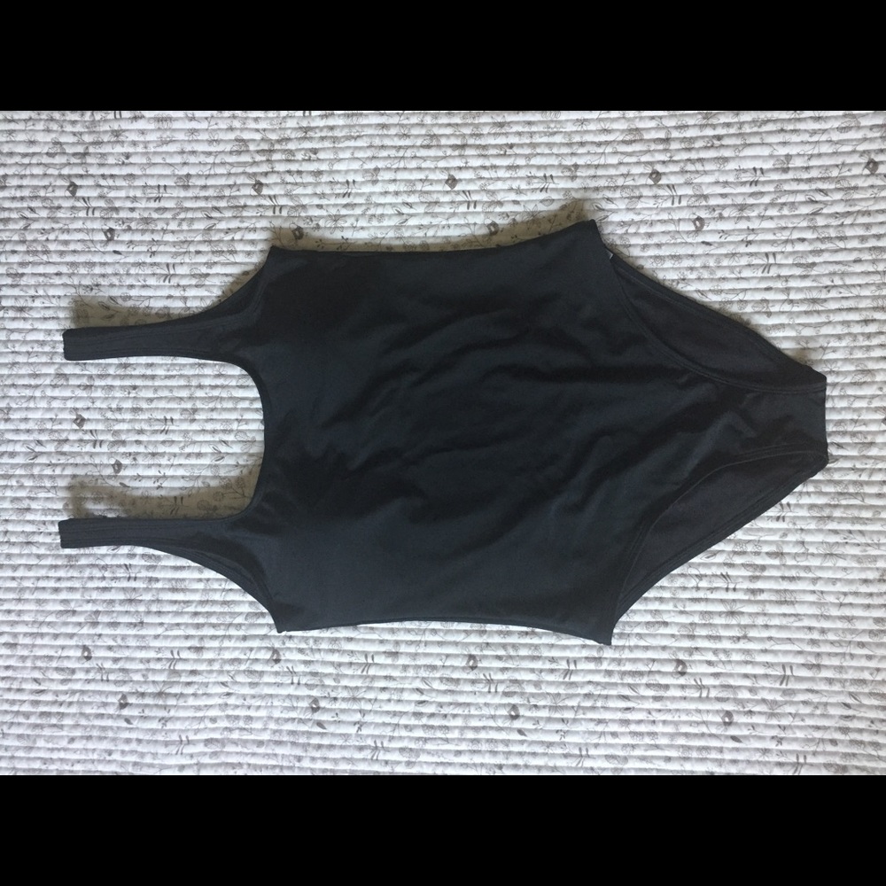 Aerie one piece swimsuit in black