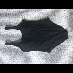 Aerie one piece swimsuit in black