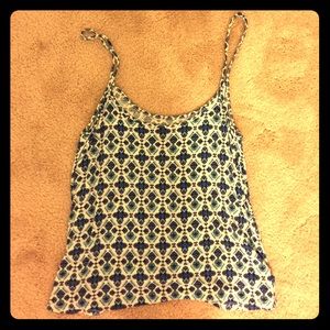 Size Small kaleidoscope design tank from AE