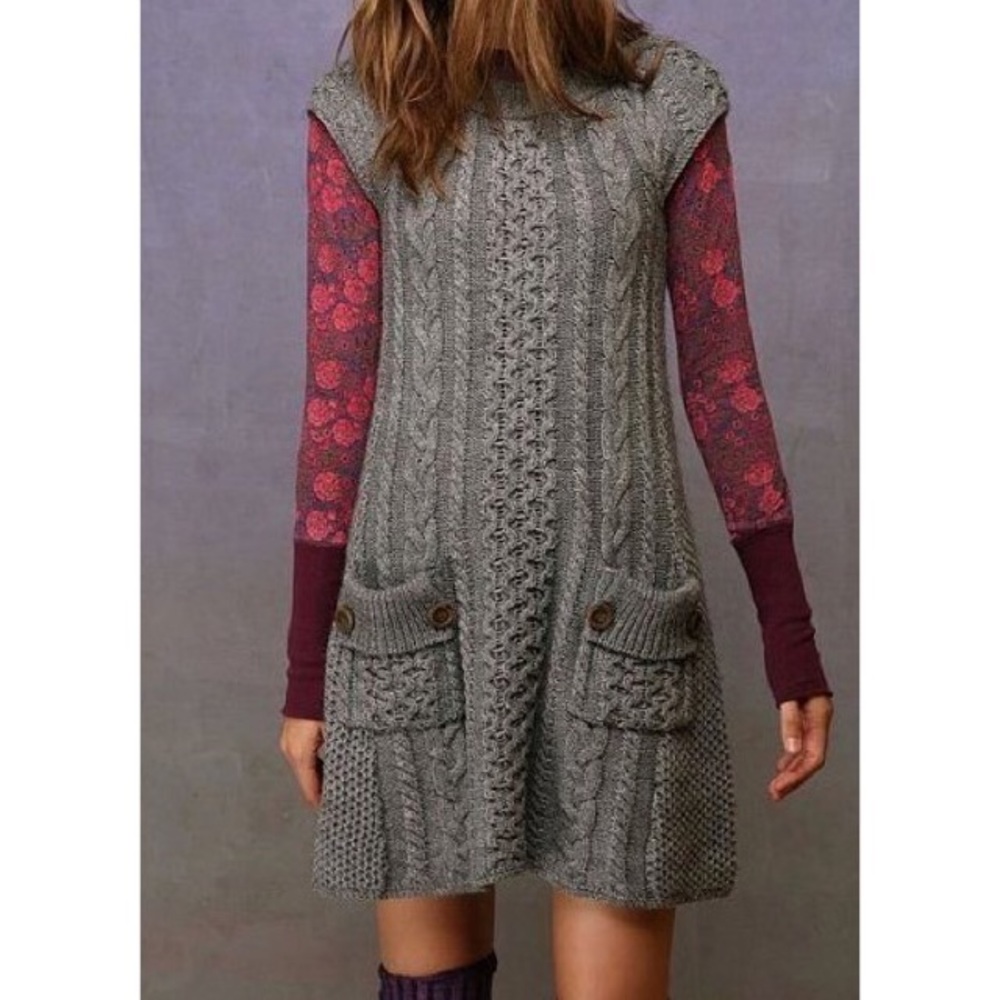 Free People Wool Mini Dress