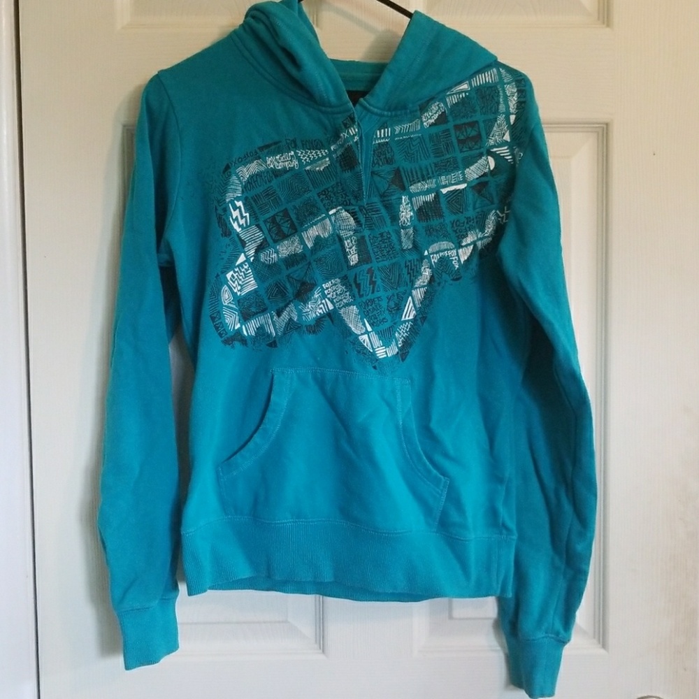 Teal Fox Sweatshirt