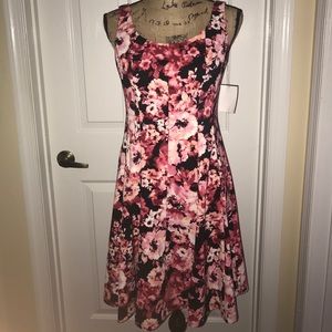 Rose Floral Dress