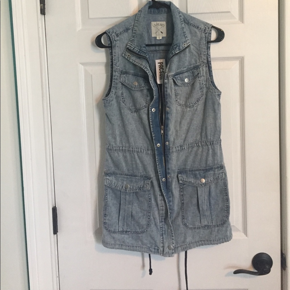 Denim vest