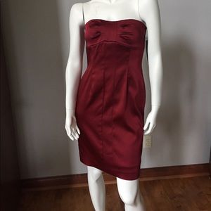 New with tags ANTONIO MELANI GORGEOUS  red  dress!