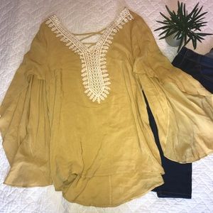 ANTRO ENTRO Boho Blouse