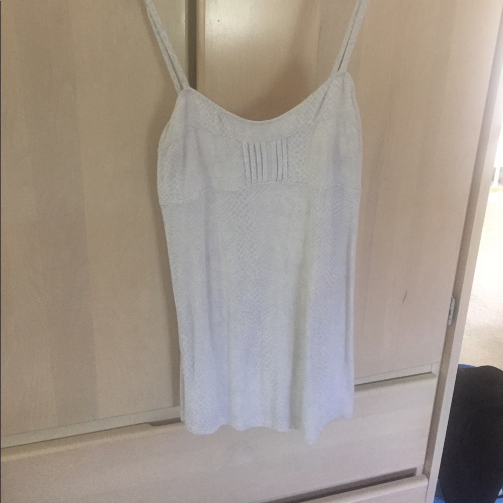 Free People white/grey snakeskin camisole top!