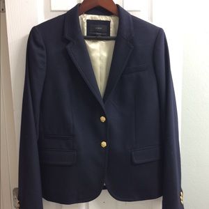 J. Crew women's Schoolboy navy blazer