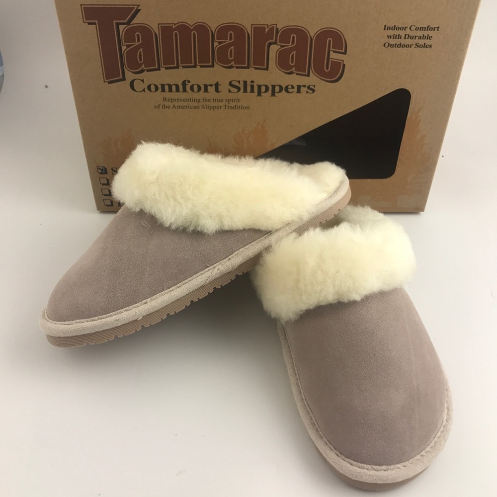 ONE LEFT Tamarac Women's Fluff Comfort Slippers - Picture 2 of 3