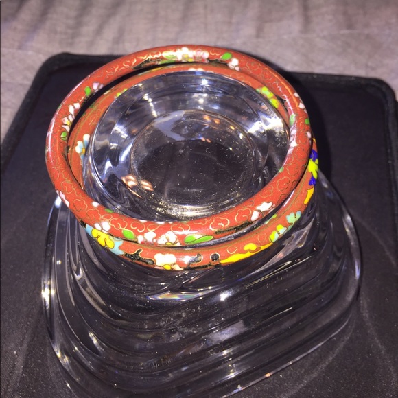 Vintage Cloisonné bracelets from the Philippines. - Picture 1 of 5