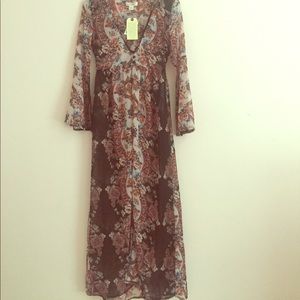 Bohemian fly-away tunic