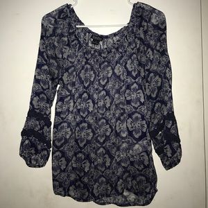 Floral print Lucky Brand blouse