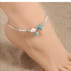 Shell Starfish Ankle Bracelet
