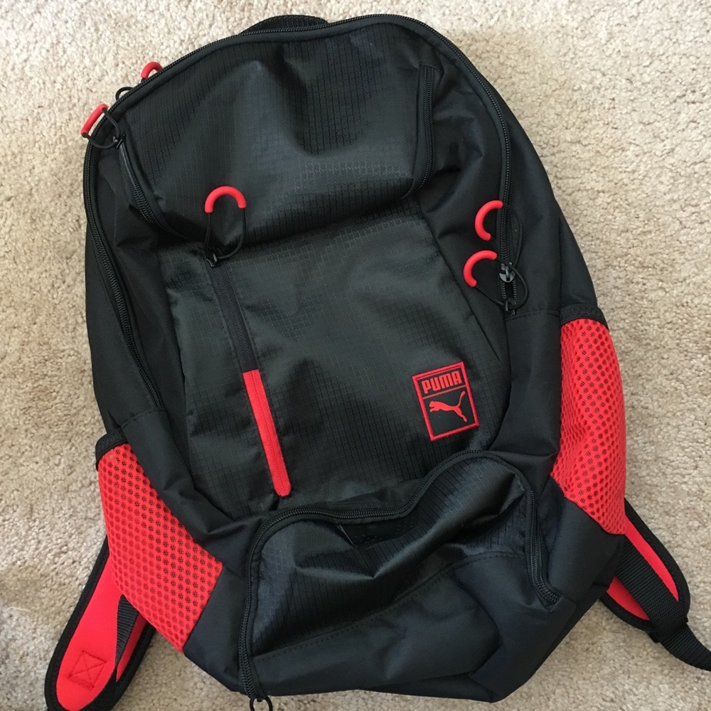 New PUMA Black Backpack For the Gym or Travel