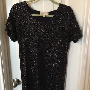 Sequin Michael Kors Shift Dress