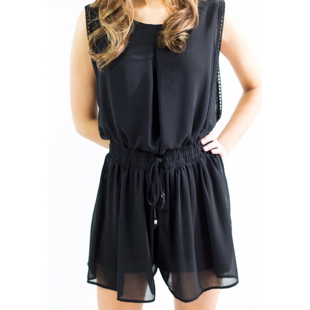 SOLD! Addicted to Black Romper