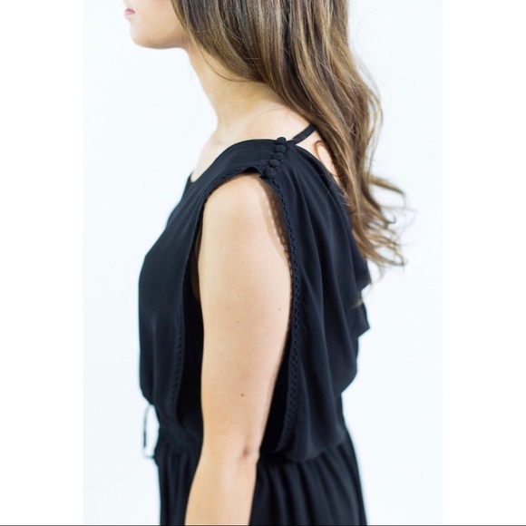 SOLD! Addicted to Black Romper - Picture 3 of 4