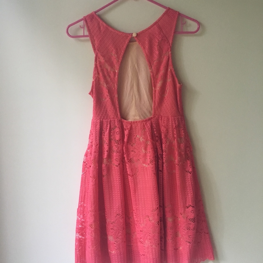 Free People Open Back Dress
