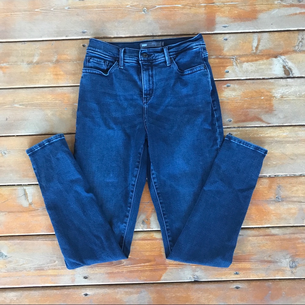 Levi's high rise slimming skinny jeans