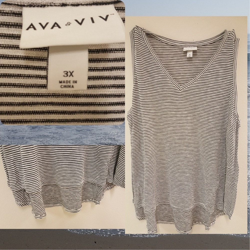 Target plus size brand Ava & Viv tank top
